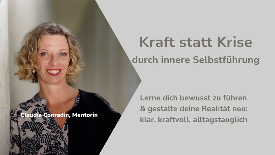 Kraft statt Krise & neues Selbst.Bewusst.Sein in Spiegel