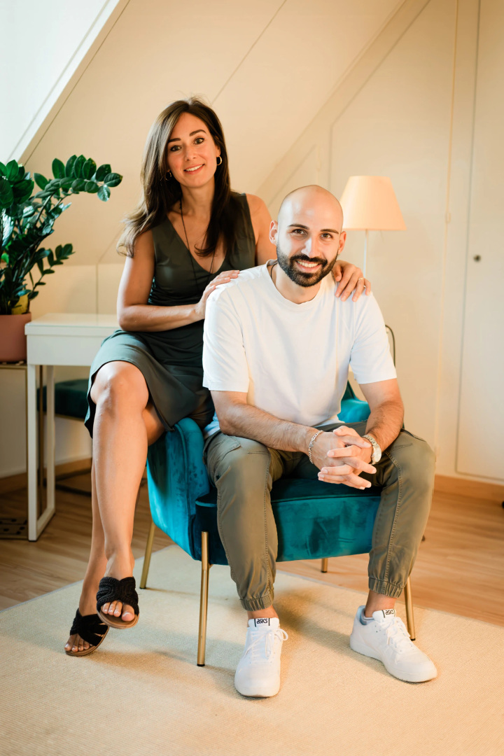 Portrait von Maria Pongratz und Deniz Kalem