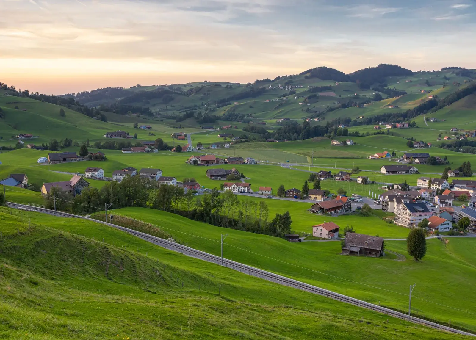 Blick über Appenzell Ausserrhoden
