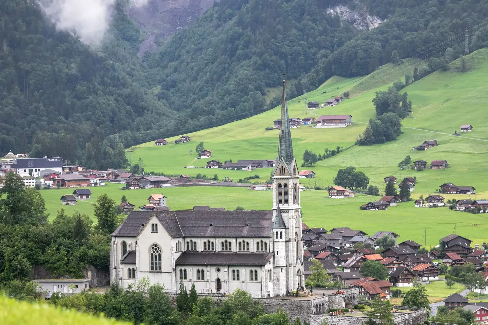 Blick über Obwalden
