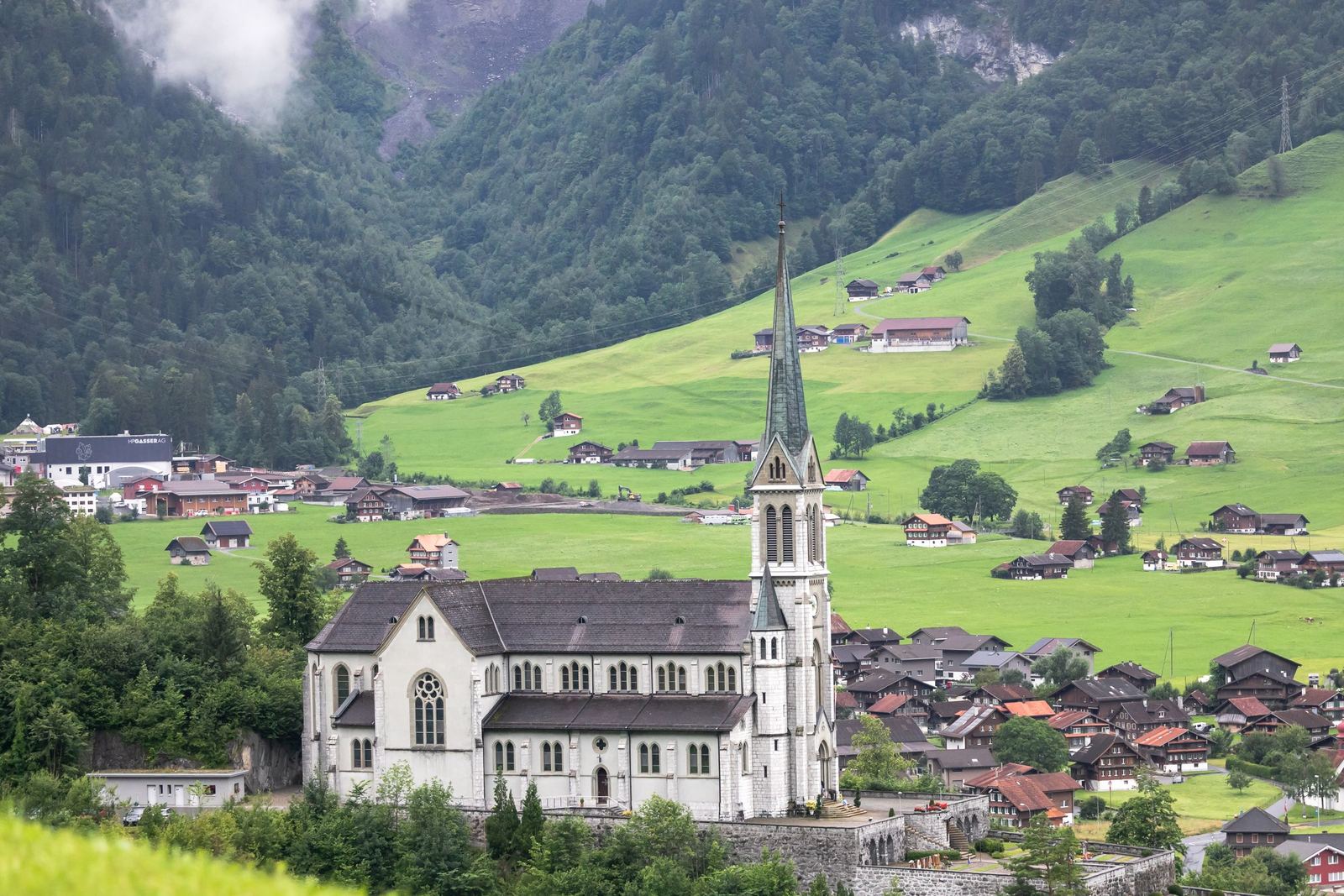 Blick über Obwalden