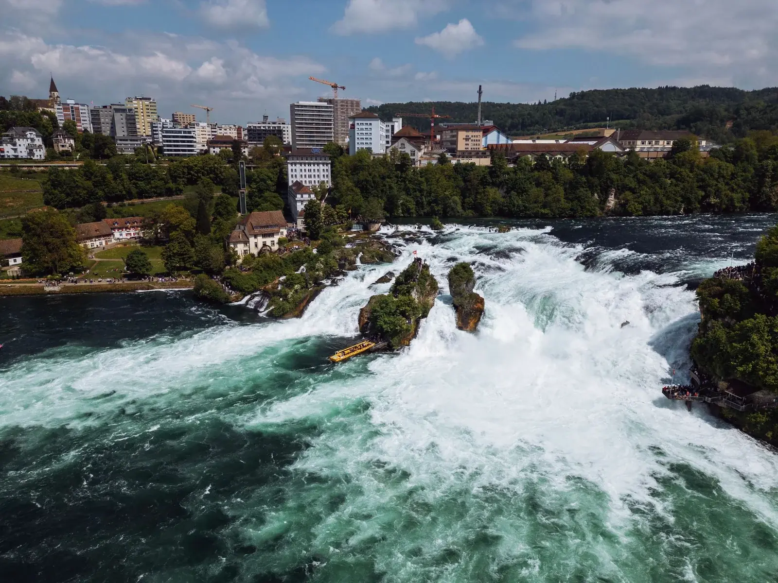 Blick über Schaffhausen