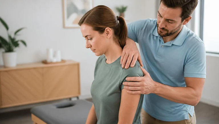 Titelbild zum Ratgeber Physiotherapie in der Schweiz: Verordnung, Kosten, Ablauf.