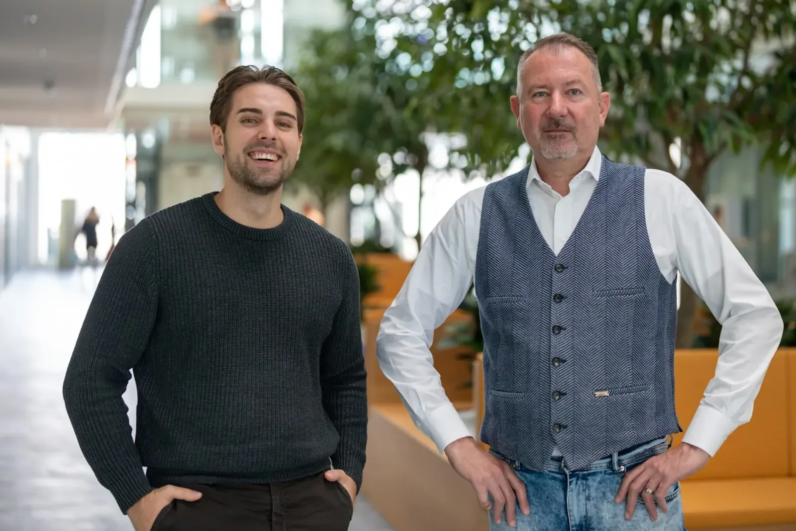 Karim und George, die Gründer von 10Best